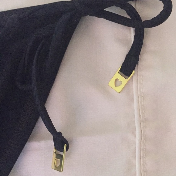 Black String Bikini Set - Picture 3 of 7